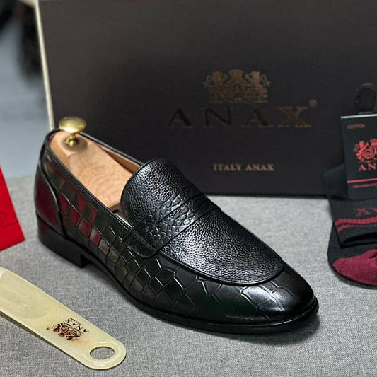 Mocassin En Cuir