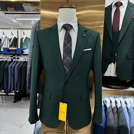 Veste Pour Homme Costume vert