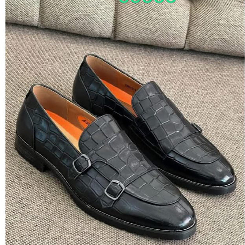 Soulier En Cuir A Lacets