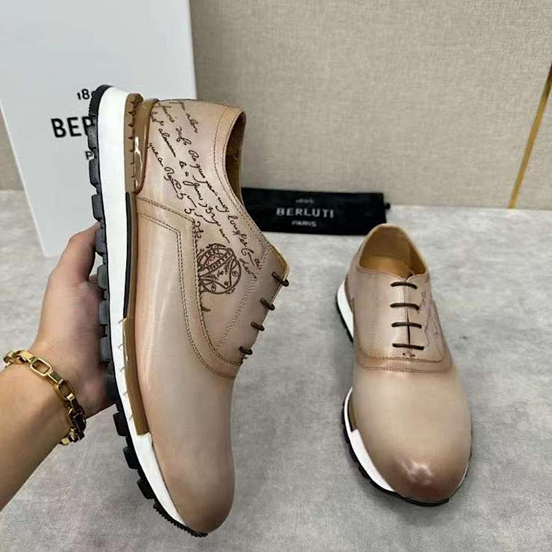 Soulier En Cuir A Lacets 180,000