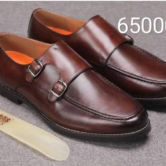 Soulier En Cuir A Lacets