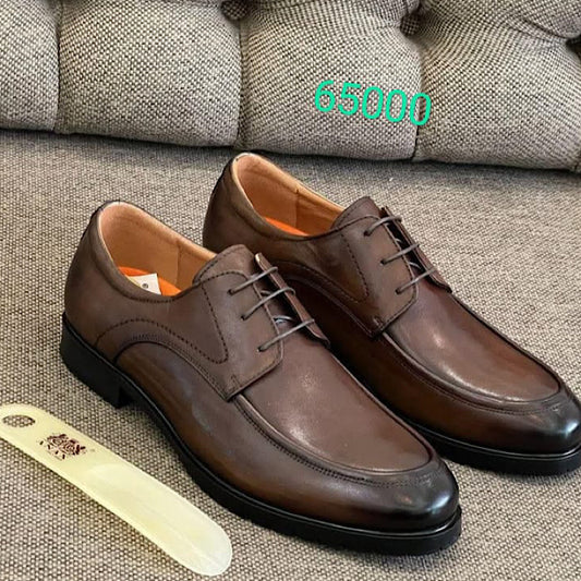 Soulier En Cuir A Lacets