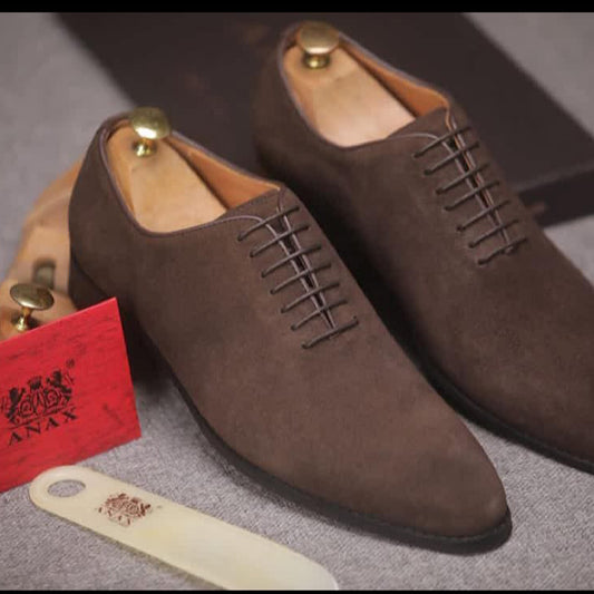 Soulier En Cuir A Lacets