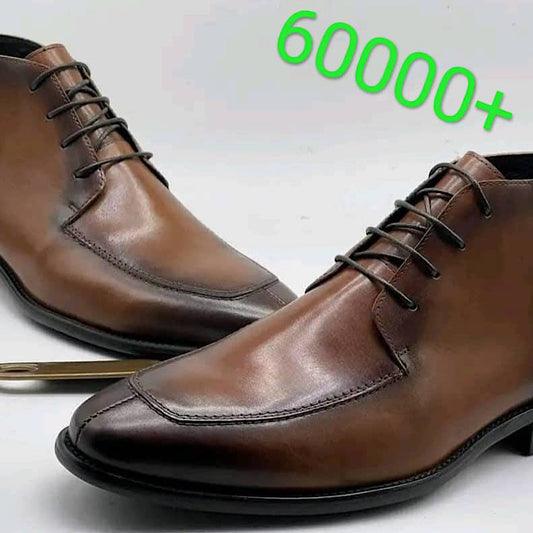 Soulier En Cuir A Lacets