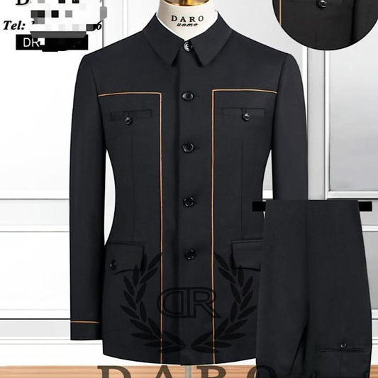 Costume Pour Homme Noir