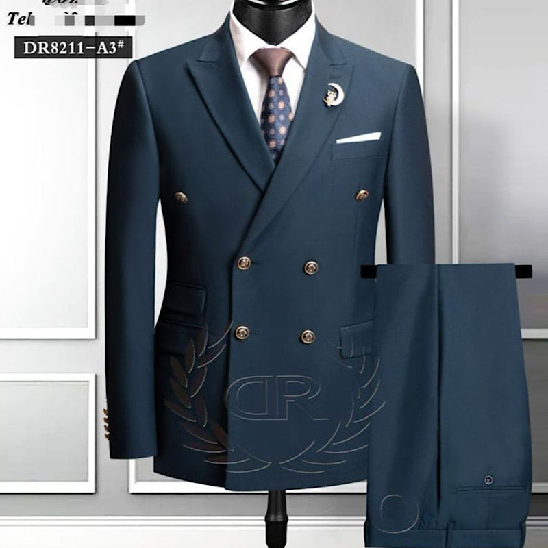 Ensemble Veste Pour Homme Costume vert