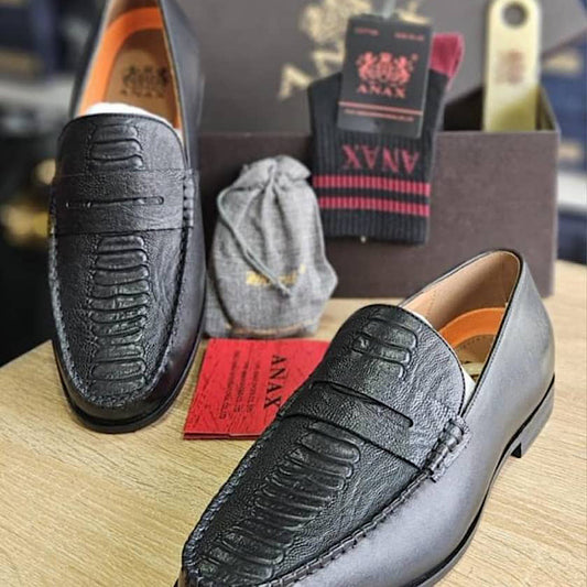 Mocassin En Cuir