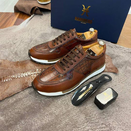 Soulier En Cuir A Lacets