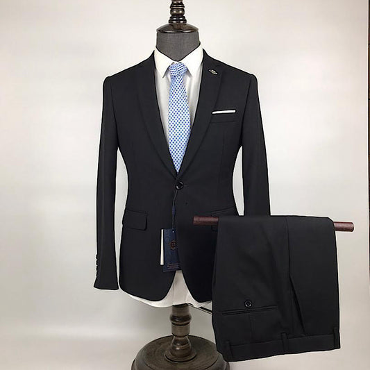Ensemble De Veste Pour Homme Costume Noire