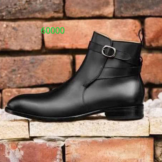 Soulier En Cuir A Lacets