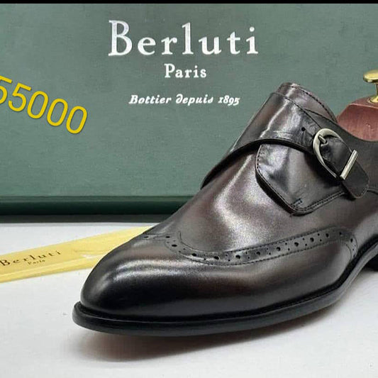 Soulier En Cuir A Lacets