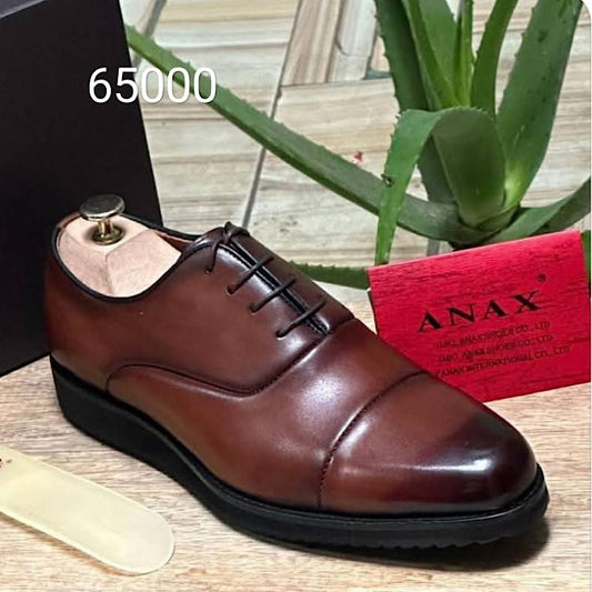 Soulier En Cuir A Lacets