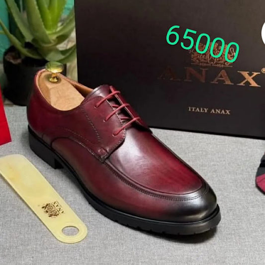 Soulier En Cuir A Lacets