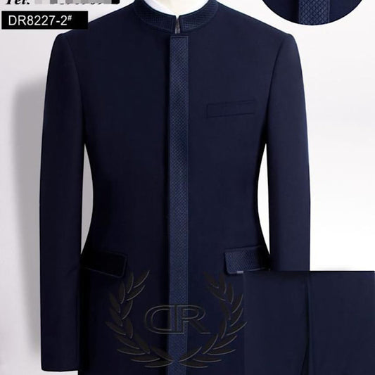 Costume Pour Homme Bleu