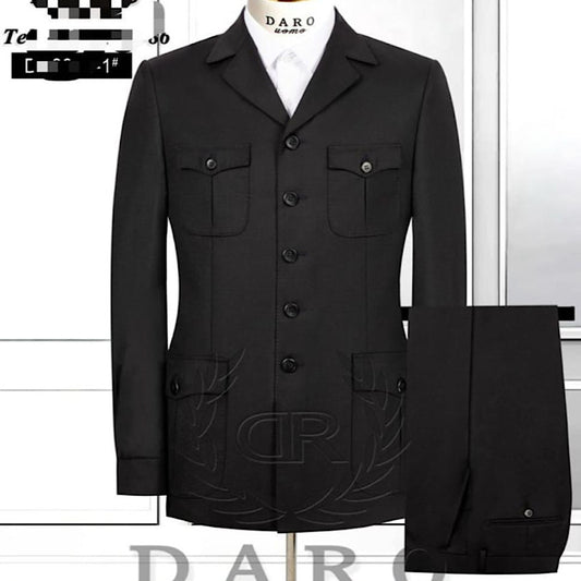 Costume Pour Homme Noir