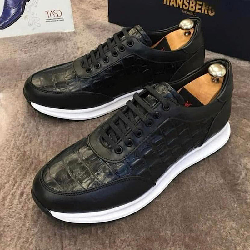 Basket En Cuir