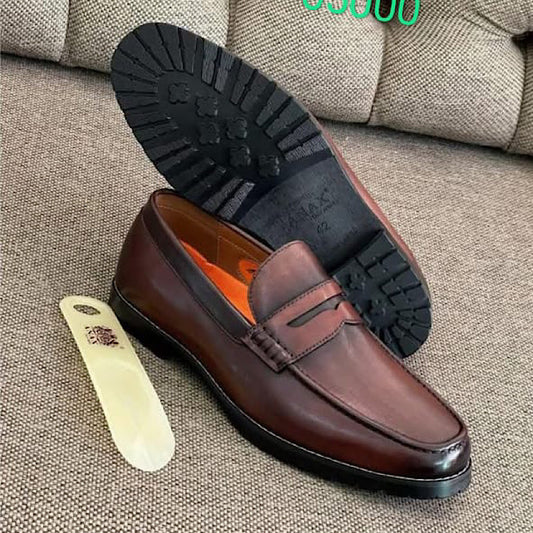 Soulier En Cuir A Lacets