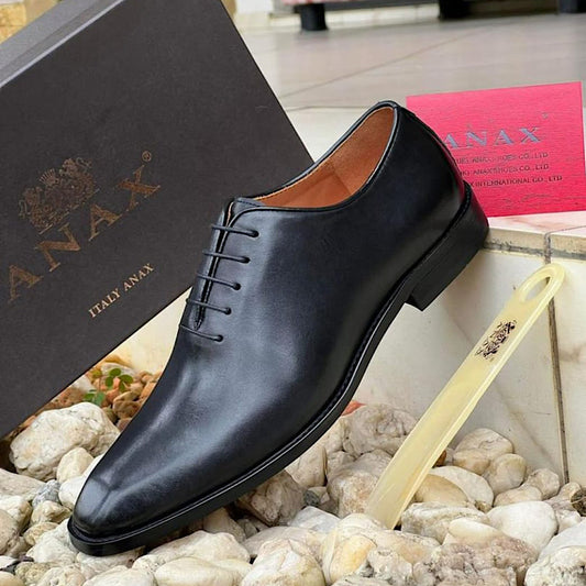 Soulier En Cuir A Lacets