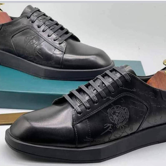 Soulier A Lacets Noir 100,000