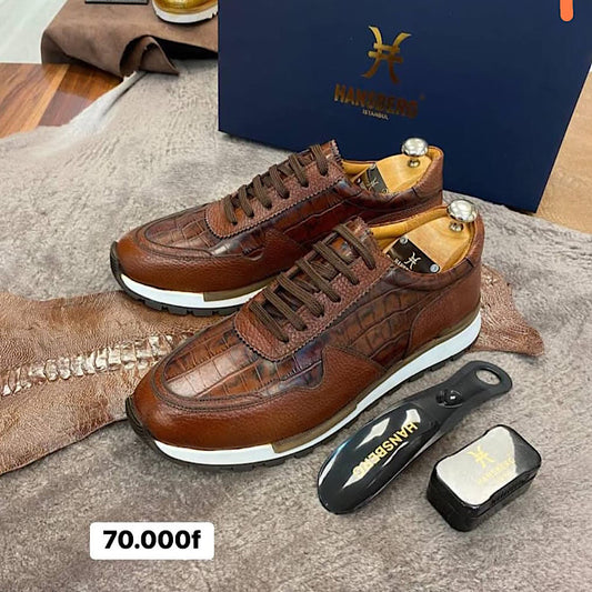 Basket En Cuir
