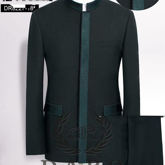 Costume Pour Homme Vert